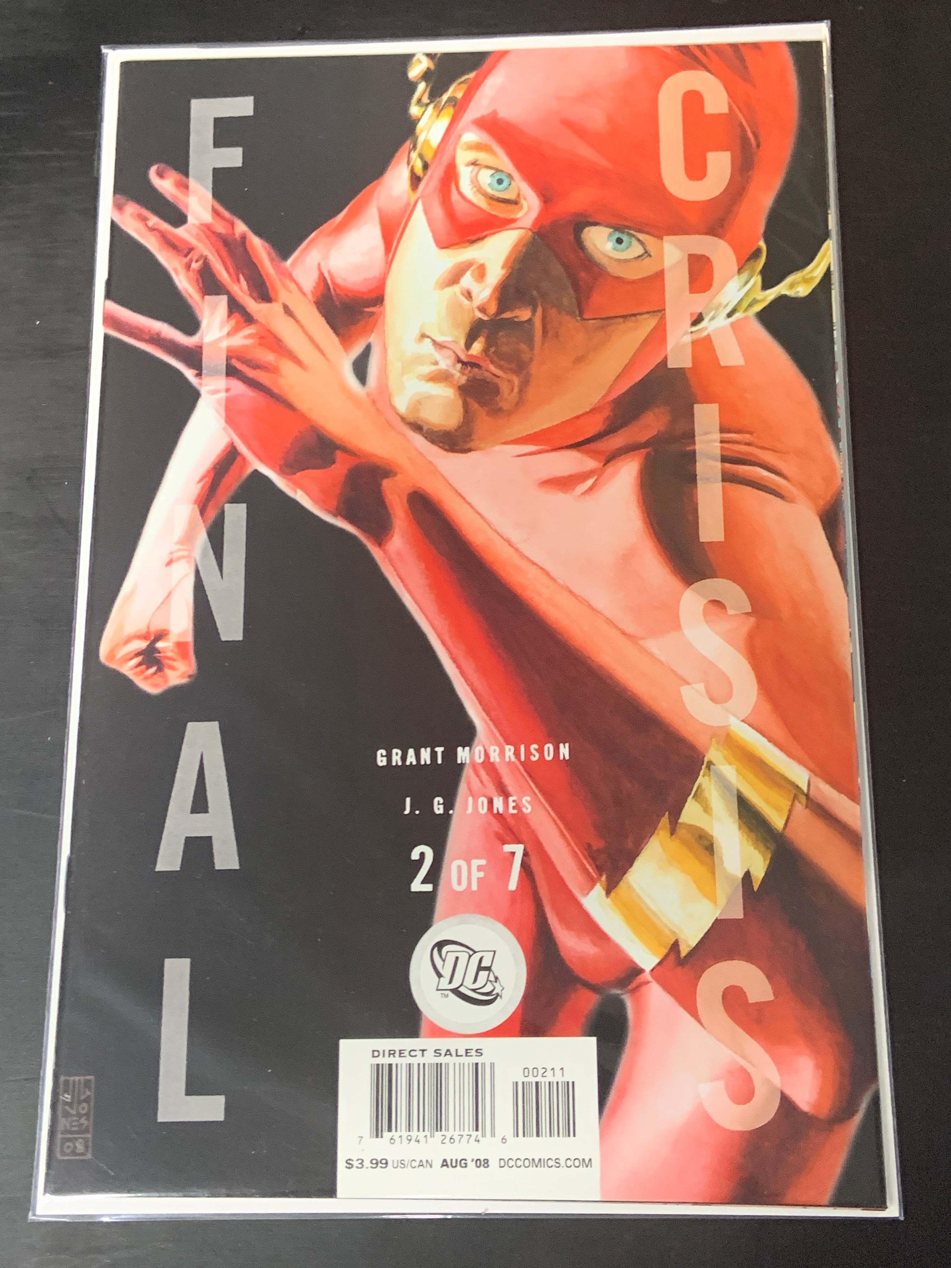 Final Crisis 1,2,3,4,5,6,7 Full set DC 2008 All Cover B, 1st App of Calvin Ellis "Black Superman"