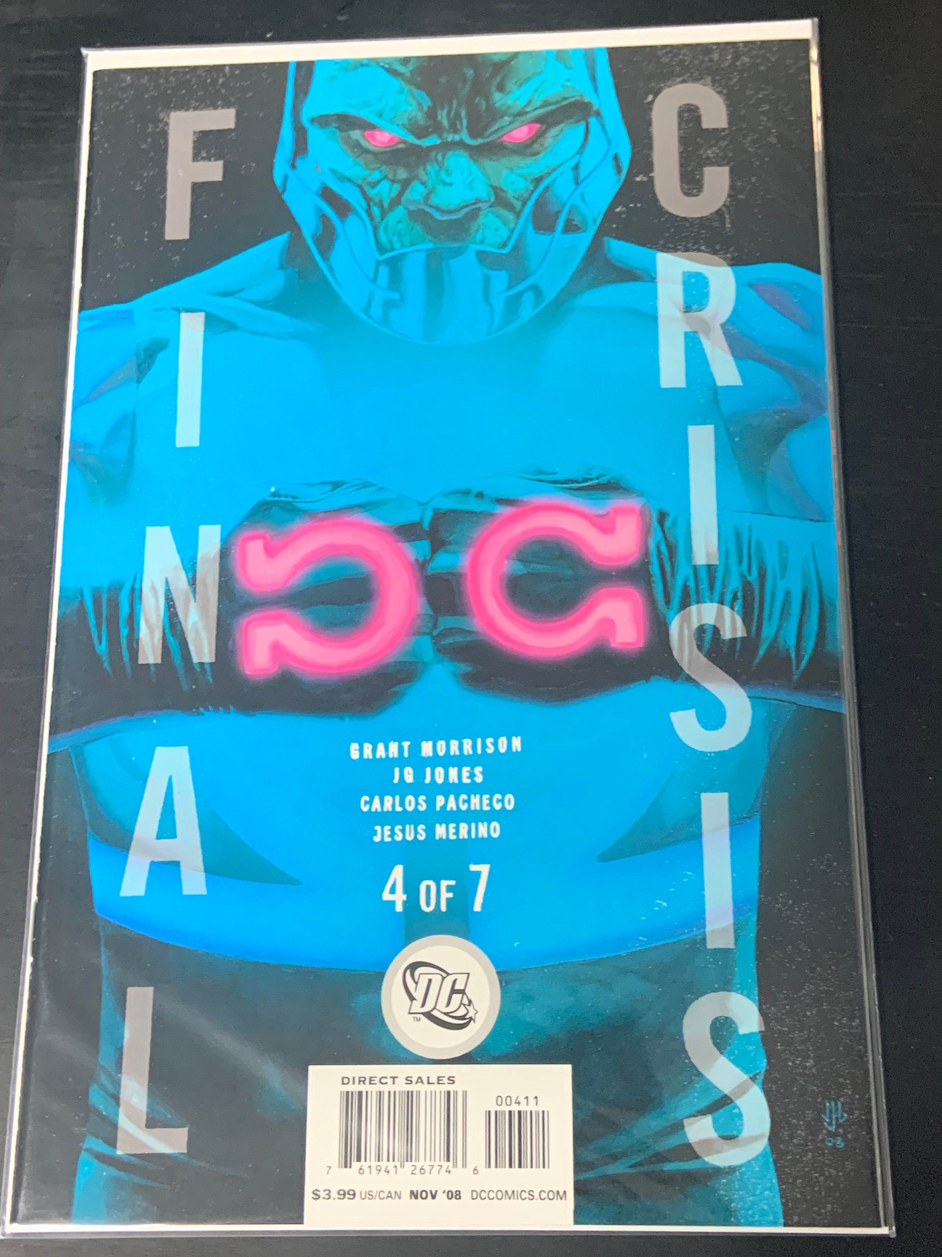 Final Crisis 1,2,3,4,5,6,7 Full set DC 2008 All Cover B, 1st App of Calvin Ellis "Black Superman"