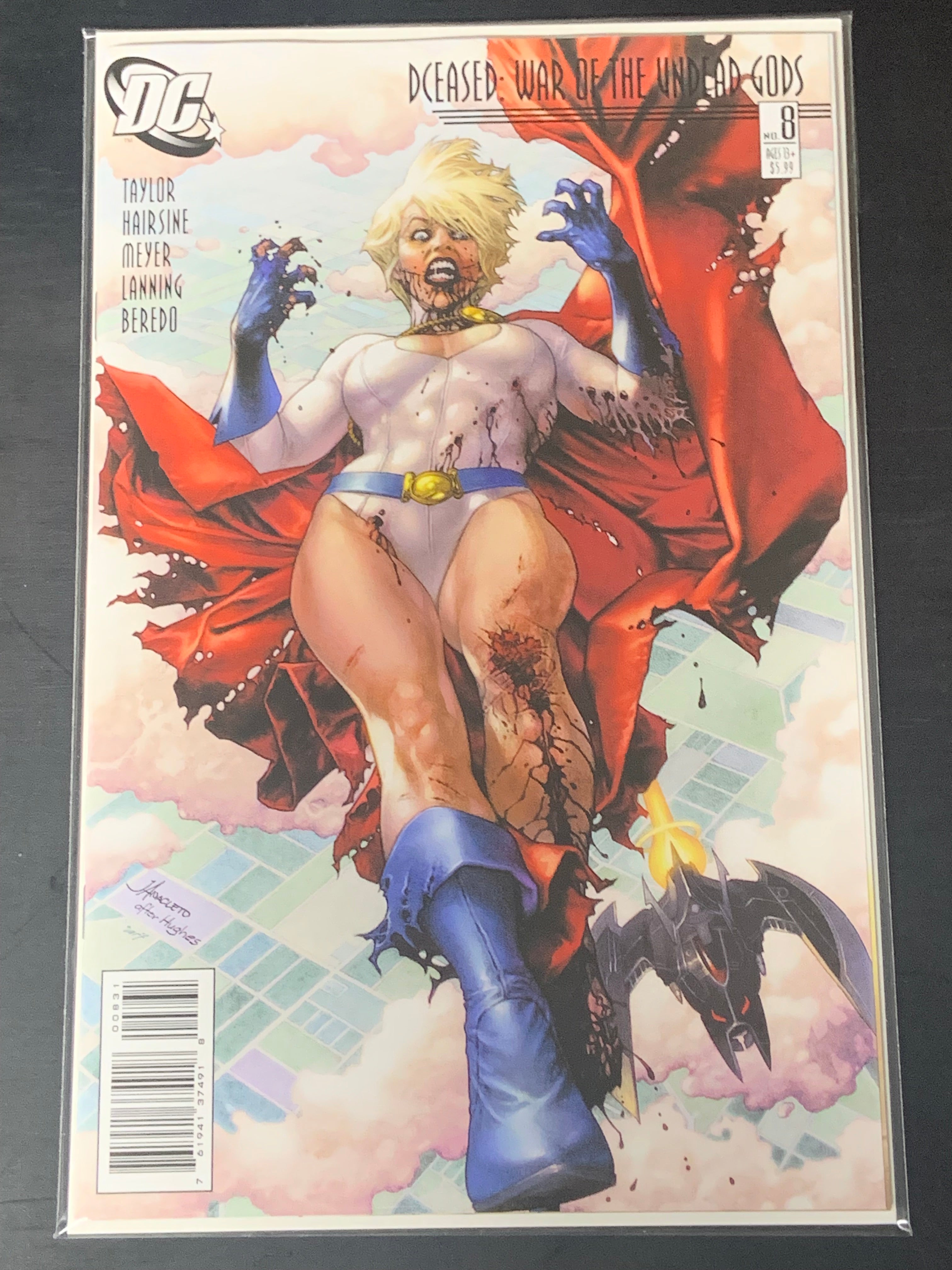DCeased War Of The Undead Gods 8 DC 2023 Anacleto Homage Variant
