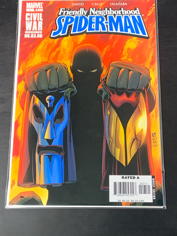 Friendly Neighborhood Spider-Man 7 Marvel 2006 1st App of El Derado
