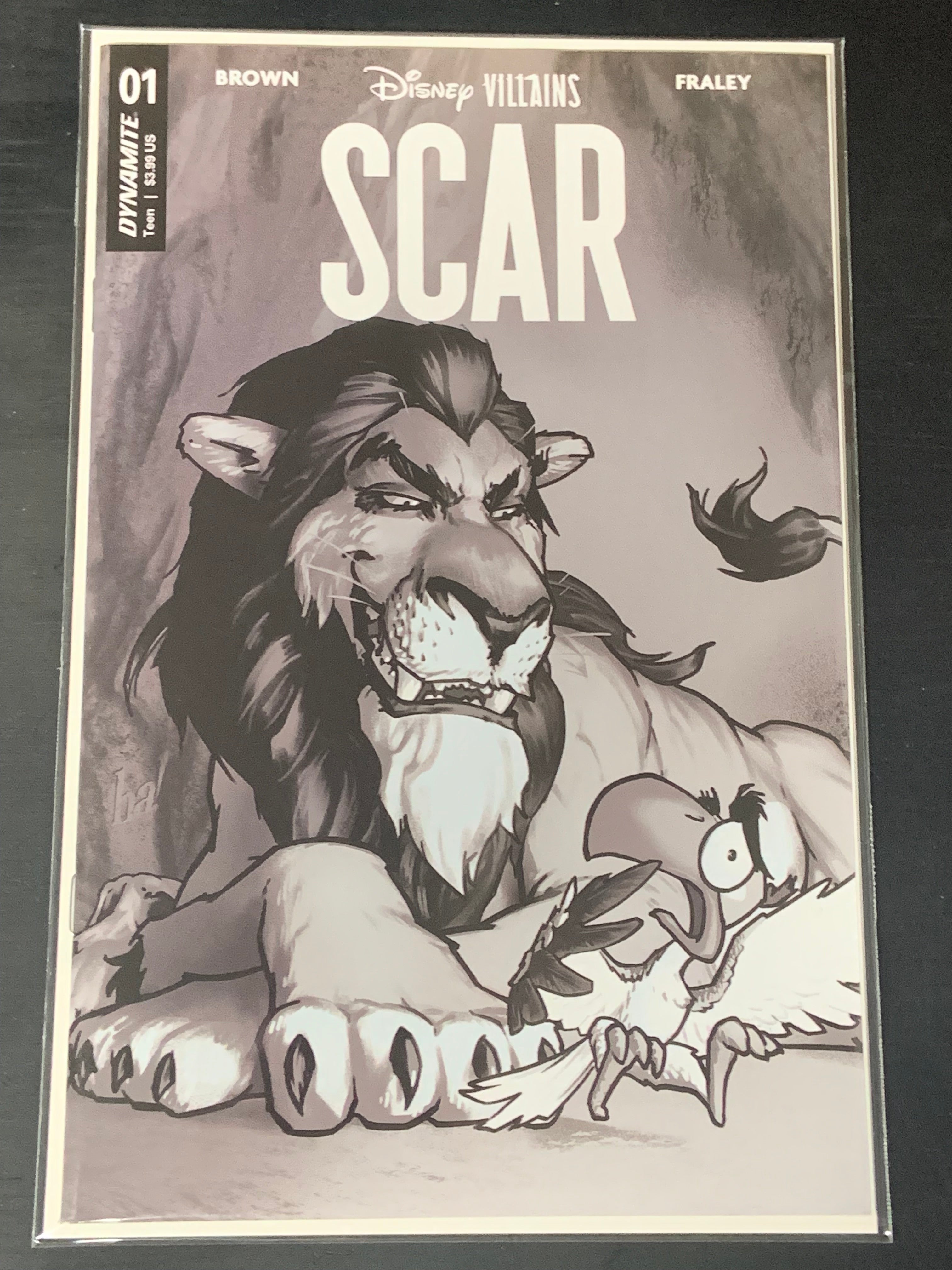 Disney Villains Scar 1 Dynamite 2023 1:7 Gene Ha Variant