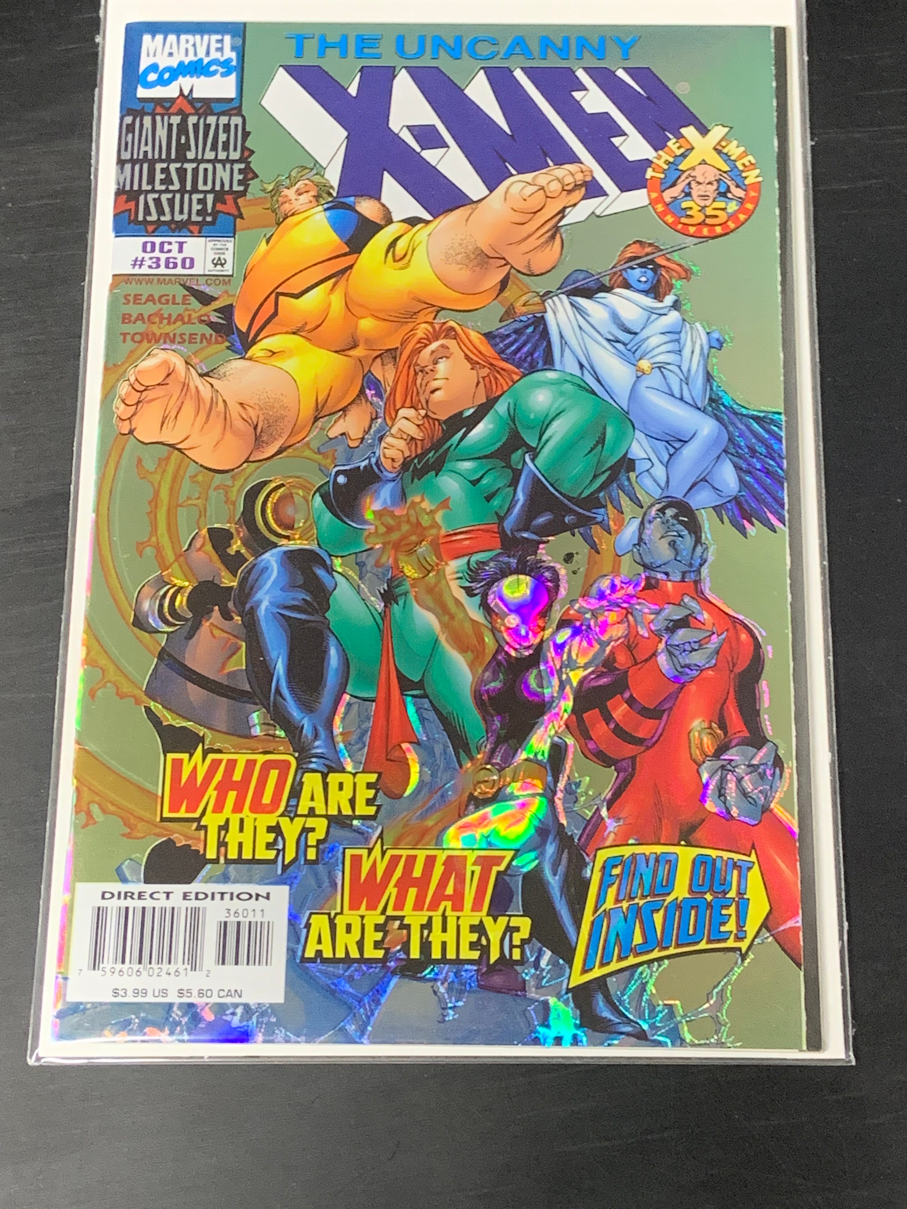 Uncanny X-men 360 Marvel 1998 Holofoil Cover