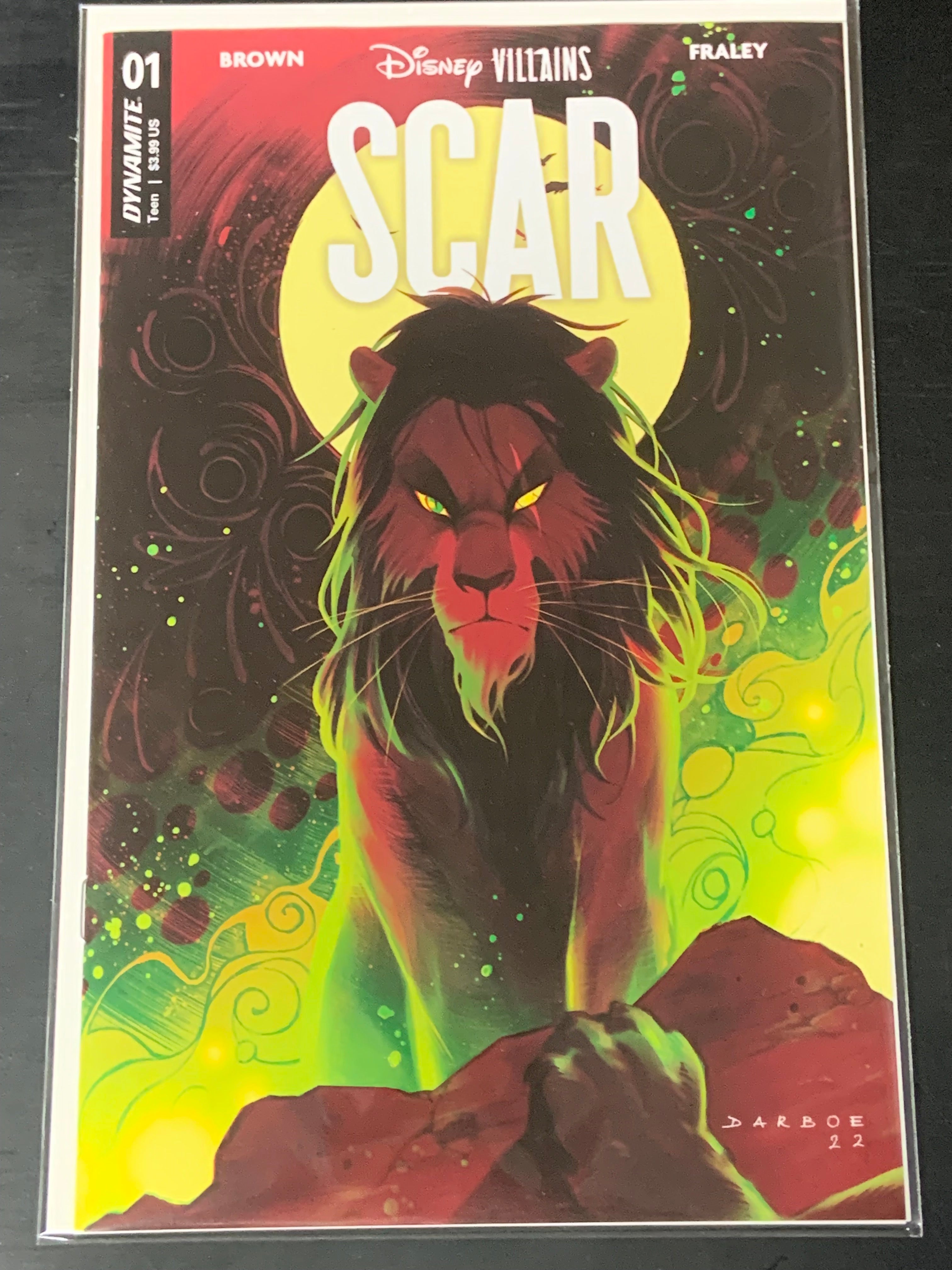 Disney Villains Scar 1 Dynamite 2023 Karen Darboe Variant