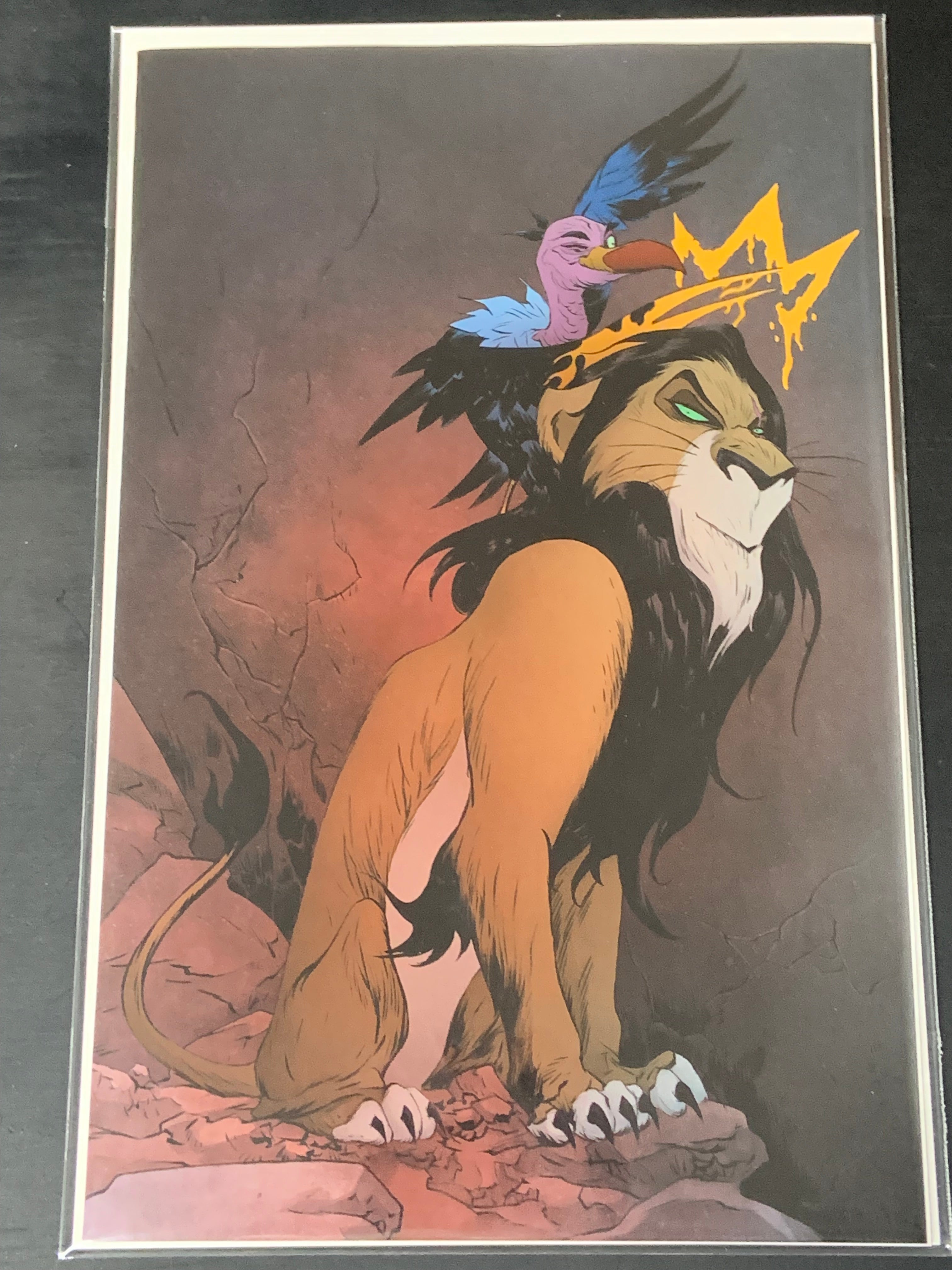 Disney Villains Scar 1 Dynamite 2023 1:15 Jae Lee Virgin Variant