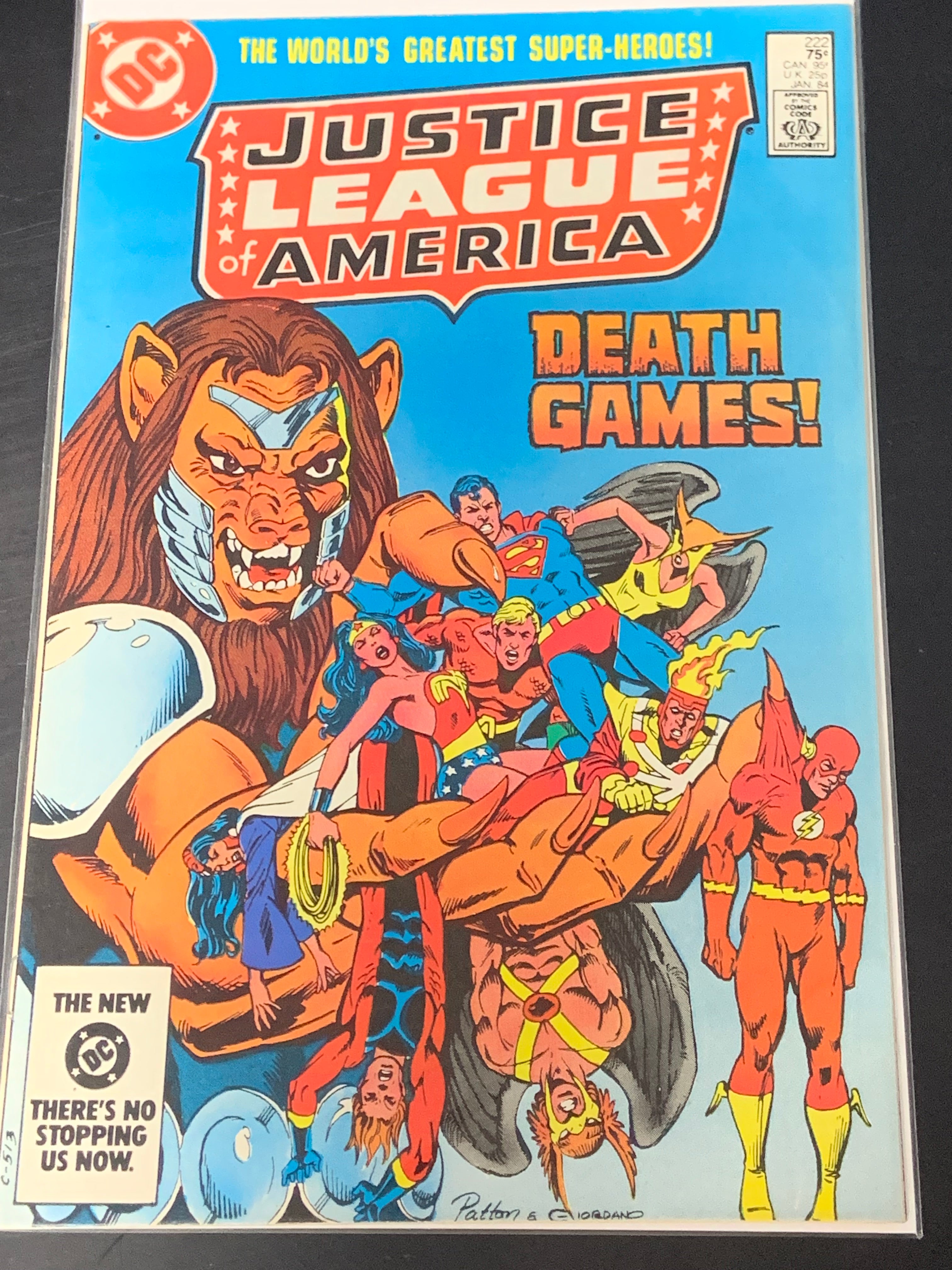 Justice League of America 222 DC 1984