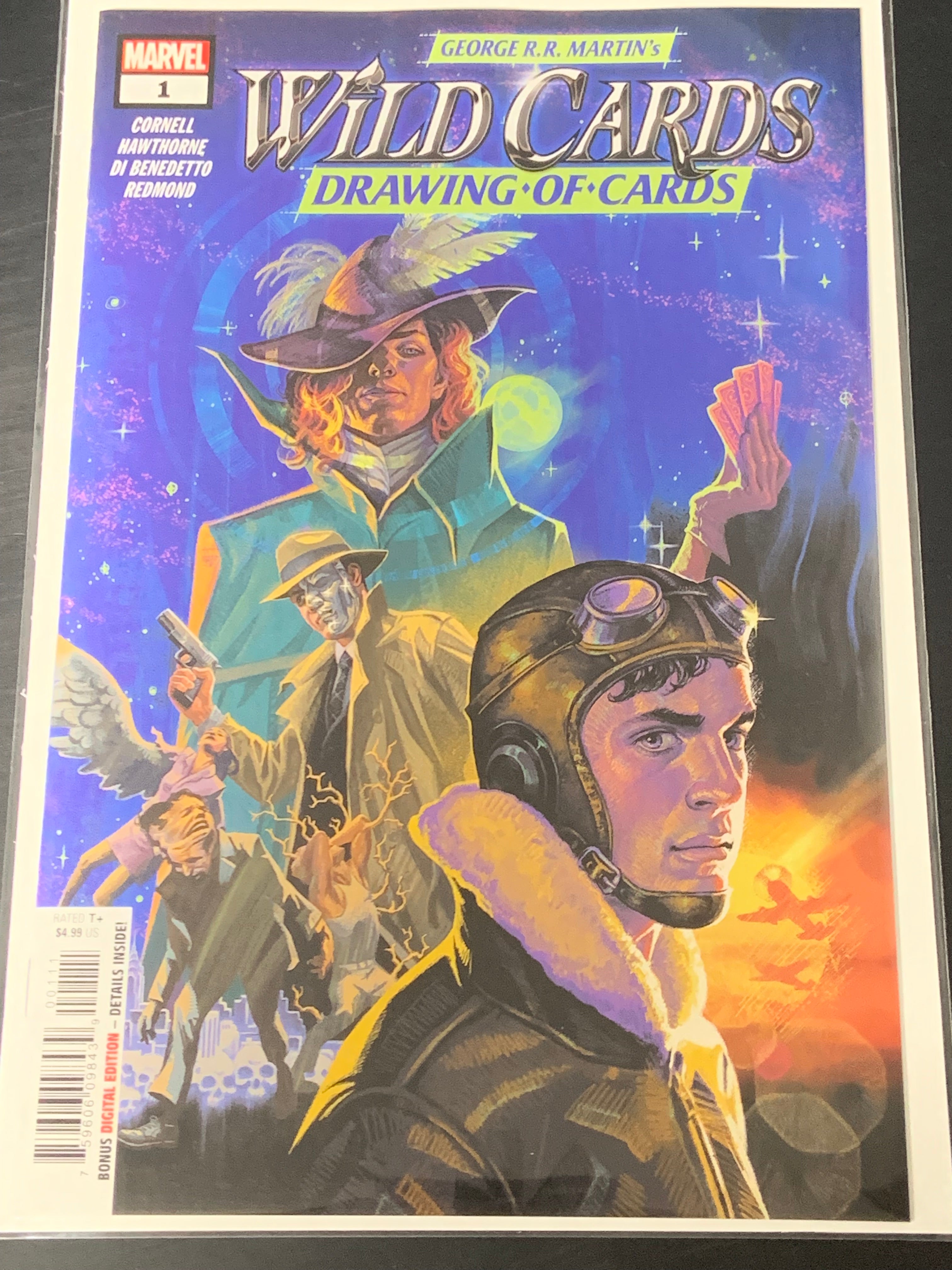 George R.R. Martin's Wild Cards Drawing of the Cards 1 Marvel 2022