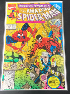 Amazing Spider-Man 343 Marvel 1991 1st App of Cardiac in Cameo