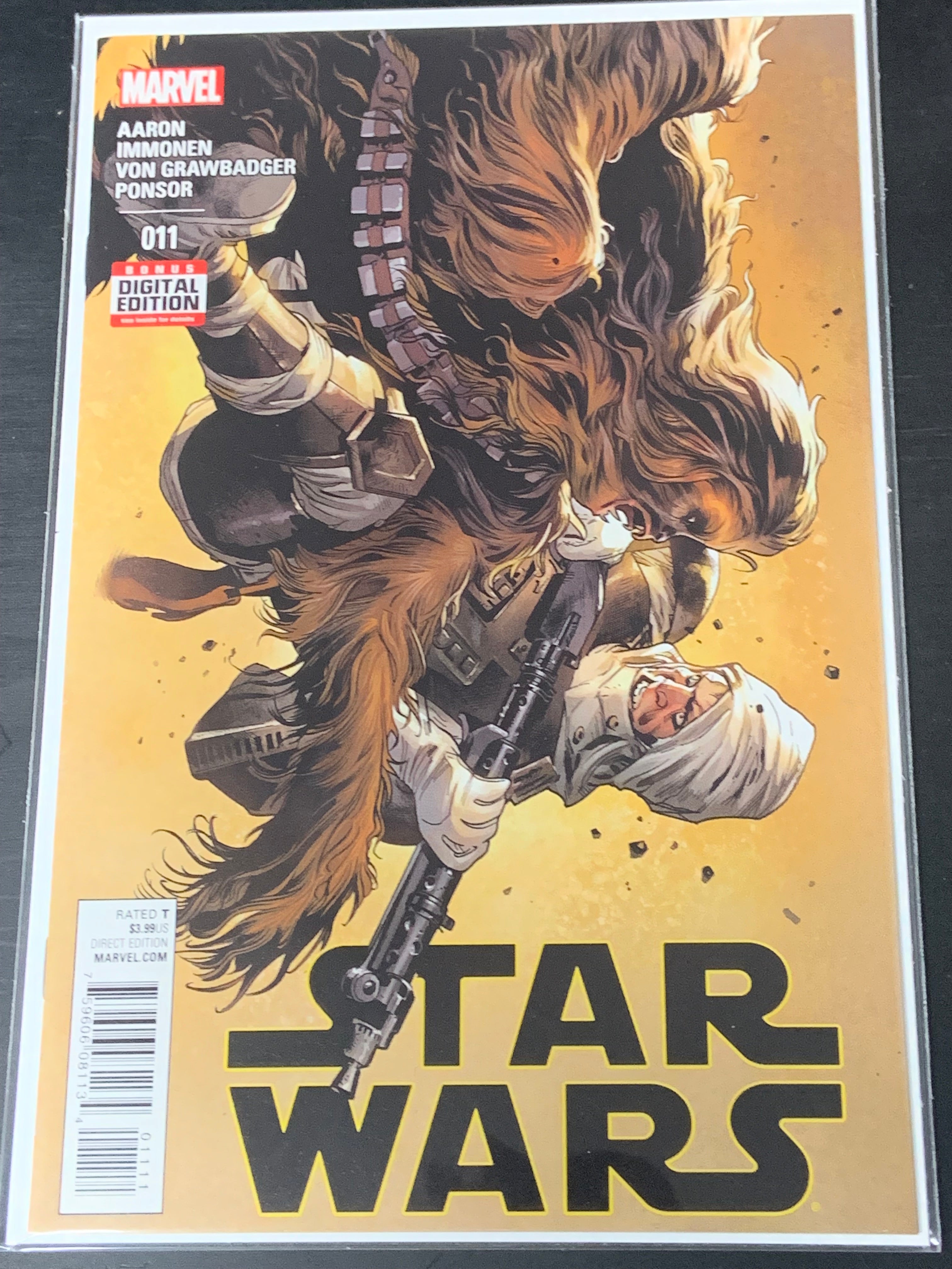 Star Wars 11 Marvel 2016 Chewbacca Cover