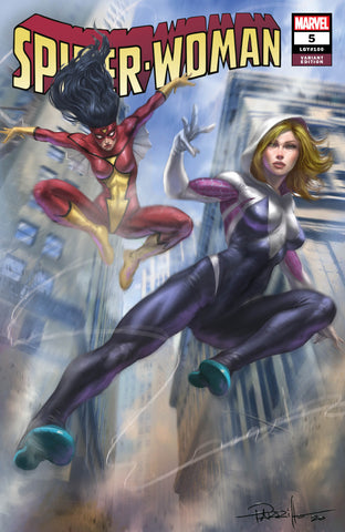 SPIDER-WOMAN #5 (LEGACY #100) EXCLUSIVE LUCIO PARRILLO