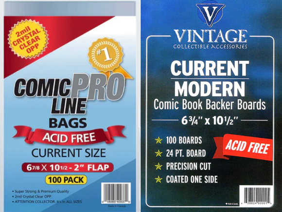 Comic Pro Line CURRENT - Bags & Boards