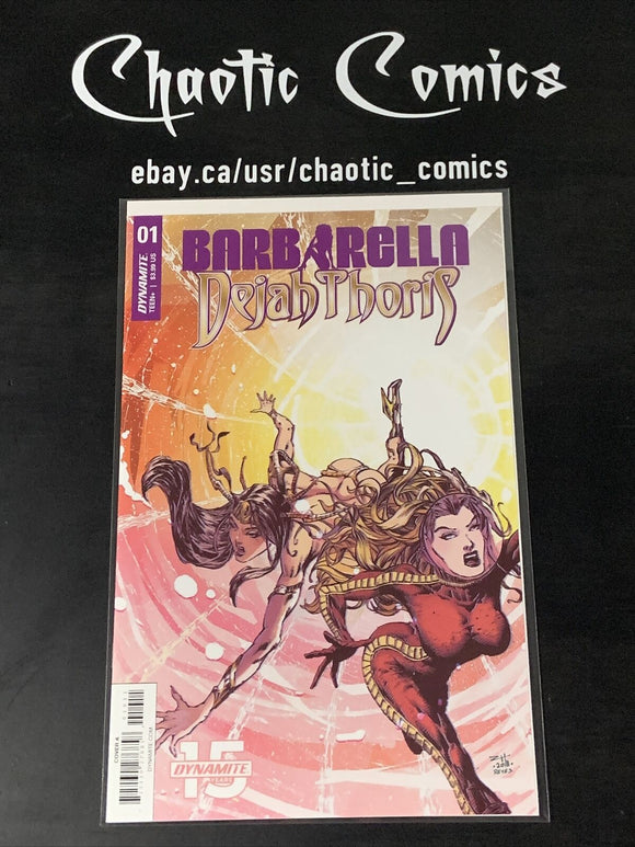 Barbarella Dejah Thoris 1 Dynamite Comics 2019