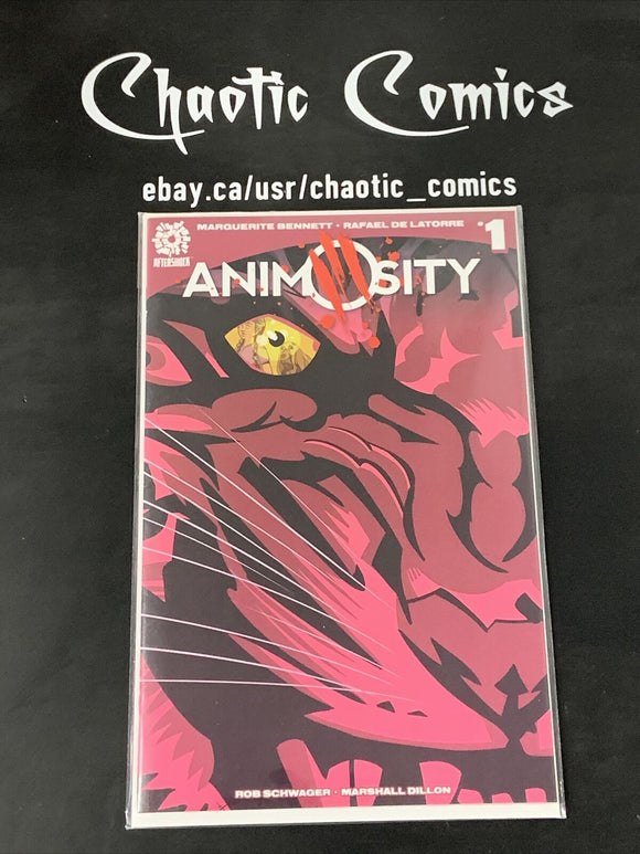 Animosity 1 Aftershock Comics 2016 Scarce 5th Printing Low Print Run 1st Apps!