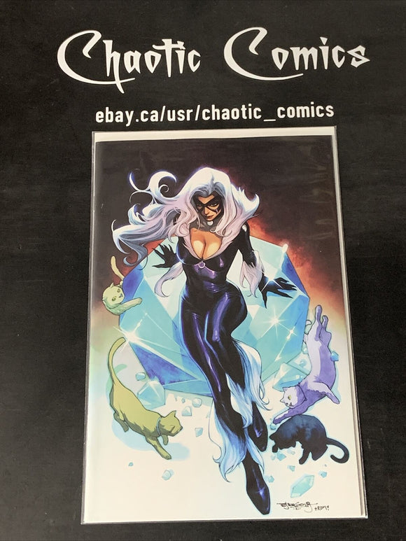 Black Cat Annual 1 Marvel Illuminati Exclusive Virgin Variant By Stephen Segovia