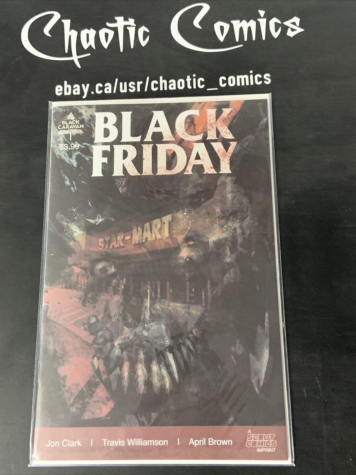 Black Friday 1 & 2 Black Caravan Scout Comics 2020 Full Set