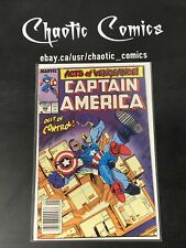 Captain America 366 Marvel 1990 Newsstand, Contains A Controversial Panel Inside