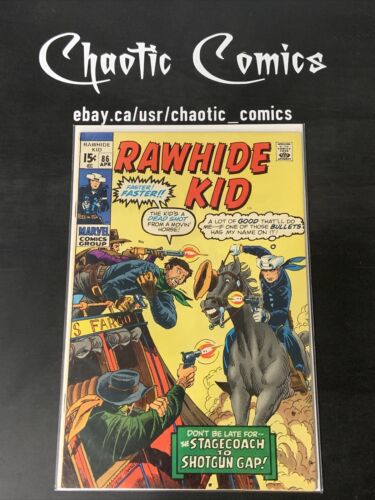 Rawhide Kid 86 Marvel Comics 1971 Stan Lee Story Jack Kirby Art!