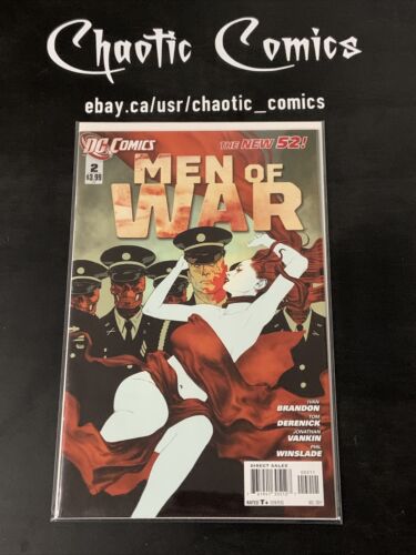 Men Of War 1-4 Set DC Comics 2011 New 52, 1st Apps  First Printings Nice Covers!