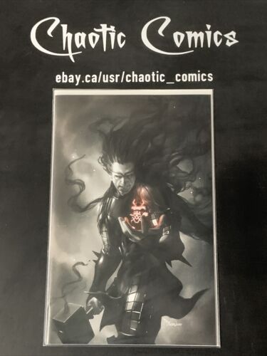 Thor 6 Unknown Comics Exclusive Virgin Secret Color Splash Variant By Mercado!