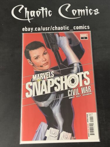 Marvels Snapshots Civil War 1 Alex Ross Cover 2020 1st App Of Helper