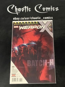 Weapon X 6 Marvel Comics 2017 1st Cameo Of Weapon H - Wolverine & Hulk Hybrid!