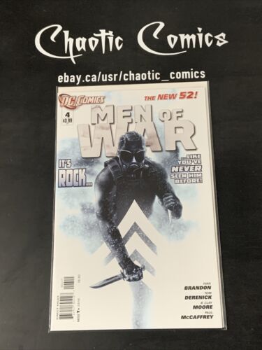 Men Of War 1-4 Set DC Comics 2011 New 52, 1st Apps  First Printings Nice Covers!