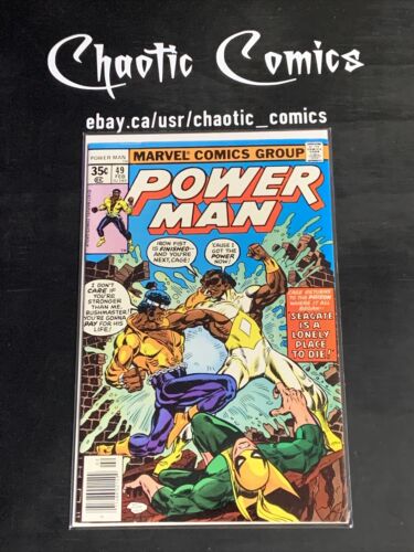 Power Man 49 Marvel Comics 1978, Last Issue In Title!