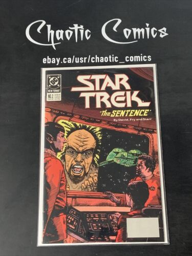 Star Trek 2 DC Comics 1989 New Format Variant, Scarce!