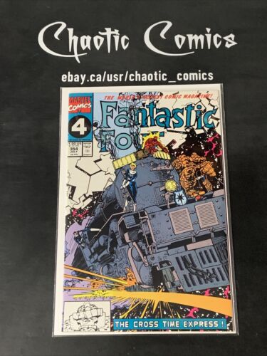 Fantastic Four 354 Marvel 1991 2nd App Of Mr.Mobius And TVA, 1st Casey Cross!