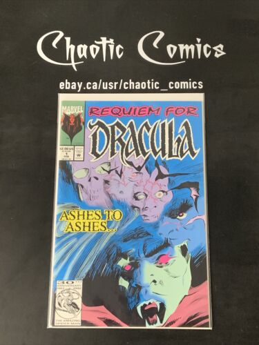 Requiem For Dracula 1 Marvel Comics 1993 Gene Colan Cover And Art, Scarce Book!