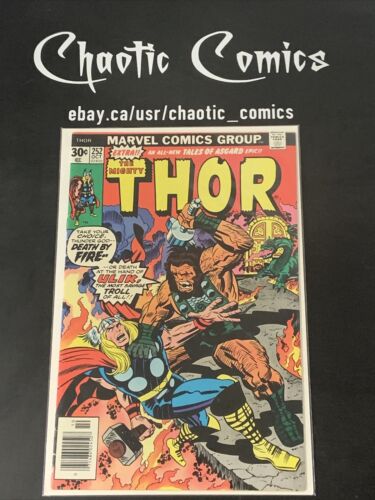 Thor 252 Marvel Comics 1976 Jack Kirby Cover!