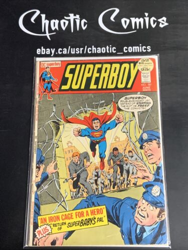 Superboy 187 DC Comics 1972 Nick Cardy Cover!