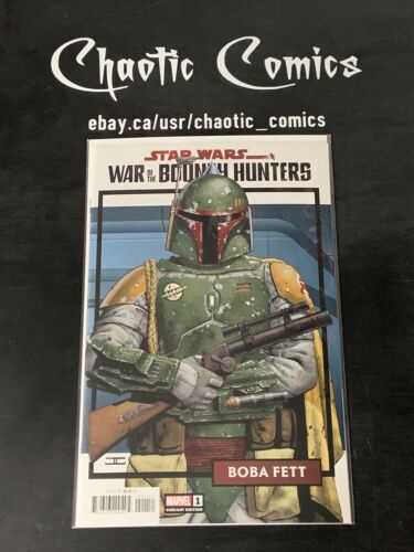 Star Wars War Of The Bounty Hunters 1 Marvel Comics 2021  1:25 Variant!