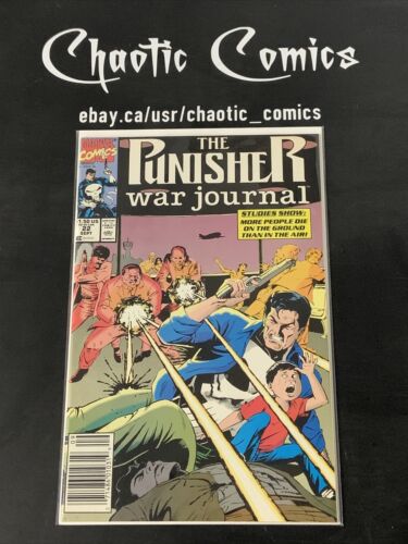 The Punisher War Journal 22 Marvel Comics 1990 Newsstand Edition