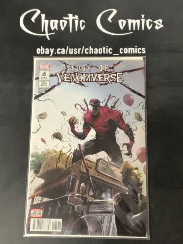 Edge Of Venomverse 5 Marvel 2017 Venomized Deadpool Mattina Cover!