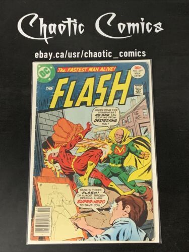 Flash 249 DC Comics 1977 2nd App Of The Master Villian!