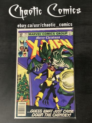X-men 143 Marvel 1981 Newsstand, Last Clairmont/Byrne X-Men