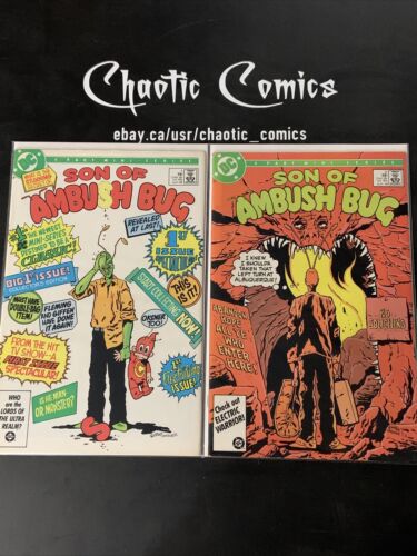 Son Of Ambush Bug 1 & 2 DC Comics 1986