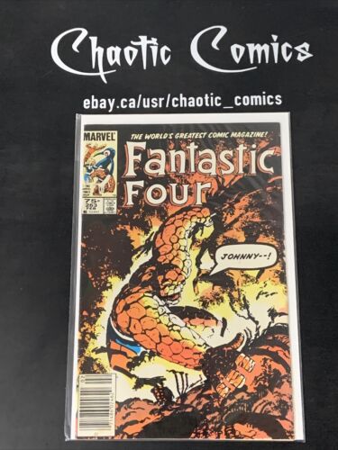 Fantastic Four 263 Marvel Comics 1983 1st App Of Alden Mass & Wonderland! CPV