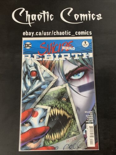 Suicide Squad 1 DC Comics Rebirth 2016 Philip Tan Cover!