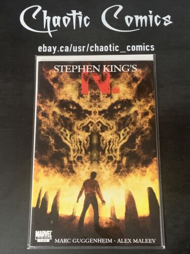 Steven King's N. 1 Marvel Comics 2010 Alex Maleev Scarce Book!