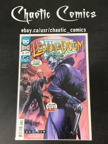 Justice League 13 Legion Of Doom DC Universe 2019 Joker Cover!