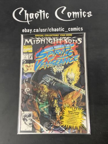 Spirits Of Vengeance 1 Marvel Comics 1992 Sealed In Polybag!