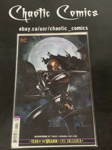 Deathstroke 47 DC Comics 2019 Skan Variant Cover The Death Of Hosun!