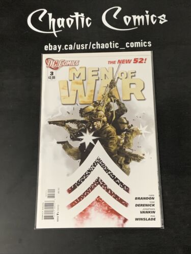 Men Of War 1-4 Set DC Comics 2011 New 52, 1st Apps  First Printings Nice Covers!