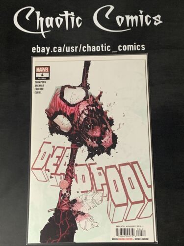 Deadpool 4 Marvel Comics 2020 Incredible Cover By Chris Bachalo!