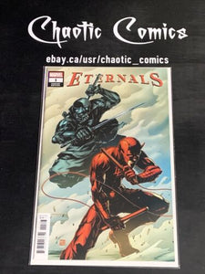 Eternals 1 Marvel Comics 2021 Beautiful 1:25 Variant By Takashi Okazaki!