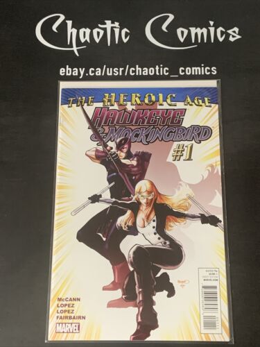 Hawkeye & Mockingbird 1 Marvel 2010 1st App Of Phantom Rider (Jamie Slade)