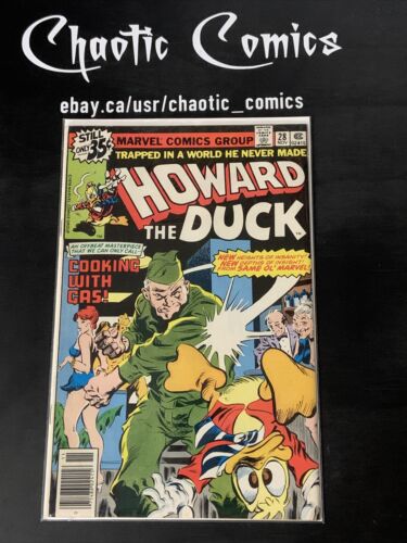 Howard The Duck 28 Marvel Comics 1978  'cooking With gas'