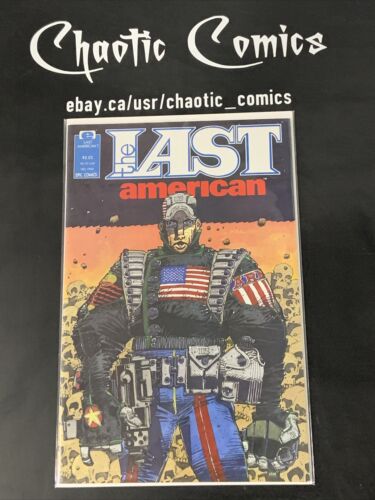 The Last American 1 Epic Comics 1990 1st Apps!